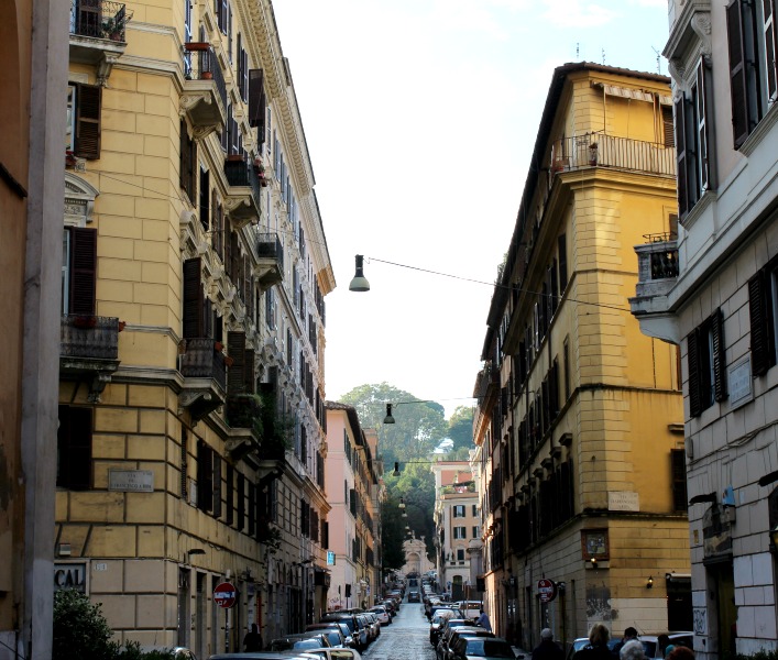 trastevere street