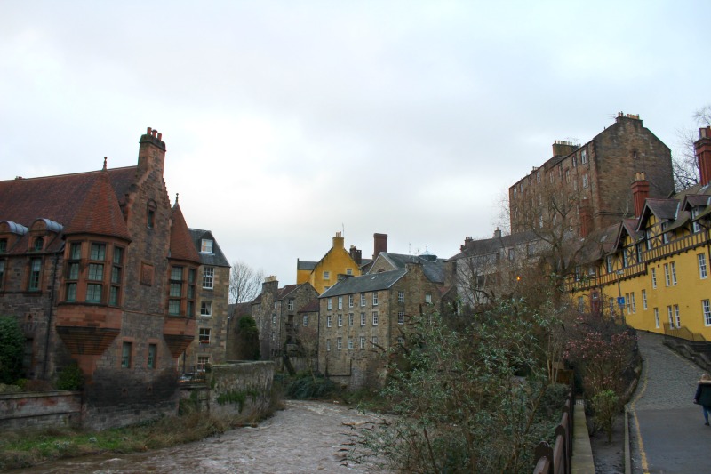 water of leith at dean village